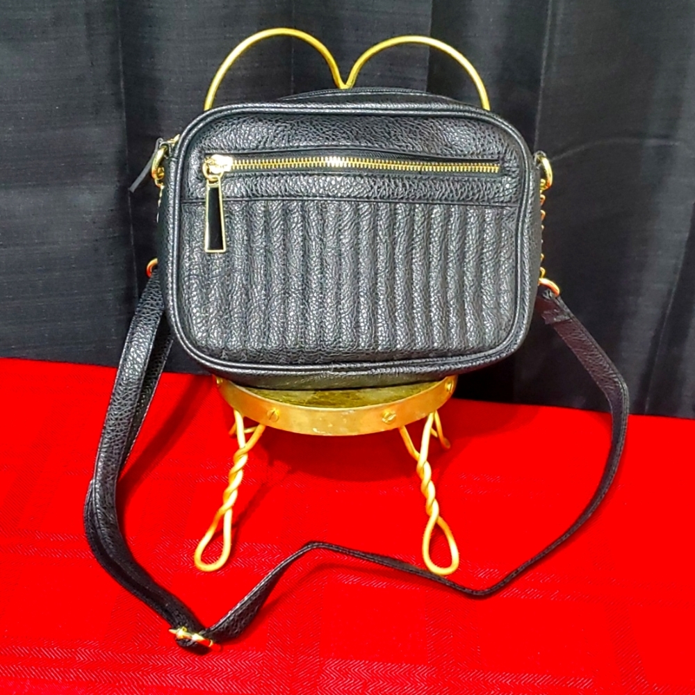 Vtg black mini purse